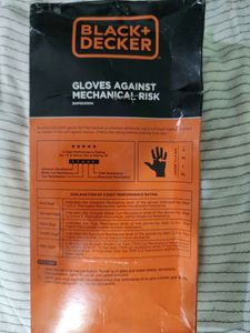Black &amp; Decker Nitrile Coated Gloves