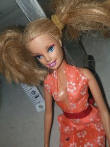 Retro Barbie Doll with Summer Dress