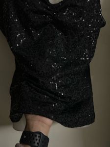 Sparkly Black Camisole Top