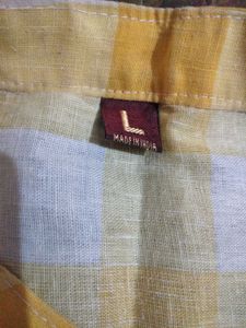 ✨Yellow Plaid Longline Shrug✨