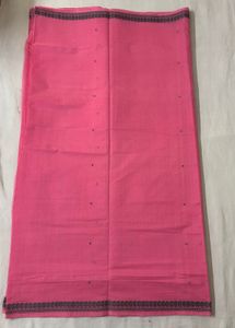 🆕Unused Pink Cotton Saree