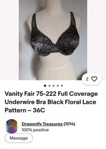 vanity fair Elegant Lace Bra