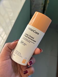 WishCare Daily Tinted Fluid Sunscreen SPF 50+