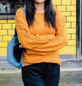 B1G1 Mustard Knit Sweater