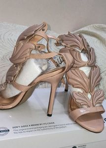 Unique Winged Stiletto Sandals