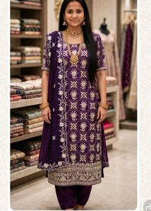 unstitched salwar suit