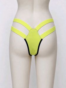 (400)Neon &amp; Lace Strappy Panties