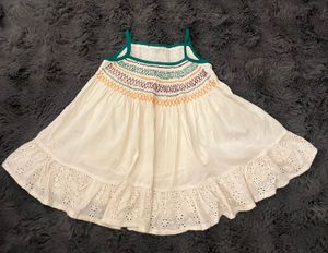 Hand Smocked and  handmade Sundress