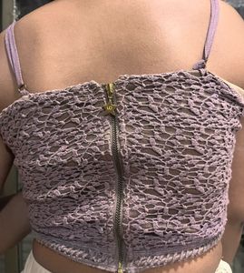 Westside Mauve Sleeveless Top