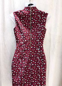 Chic Leopard Print Sleeveless Dress