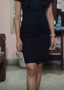 Elegant Black Bodycon Dress