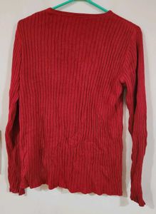Christmas Red Cardigan