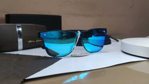 Tom Hardy Style Sunglasses Blue Mirror
