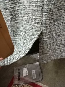 Chic Grey Tweed Dress