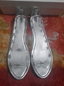Clear Polka Dot Sandals