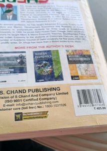 Economics book set for UPSC optional &amp; master