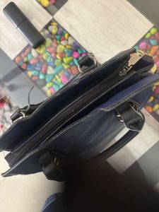 Stylish Blue Handbag