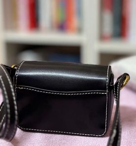 Miraggio Black Crossbody Bag
