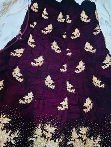 Designer Embroidered fishcut lehenga