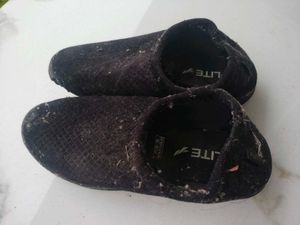 Black Casual Slip-Ons