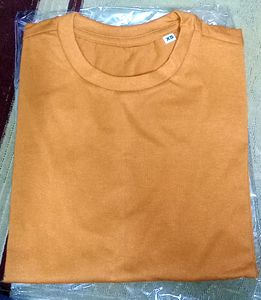 💥New Men's Premium Solid Cotton Orange T-shirt