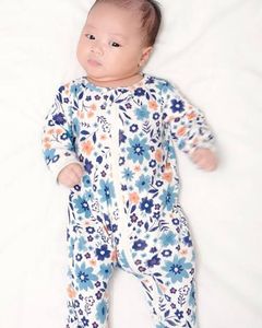 Baby Girl Floral Long Sleeve Bodysuit