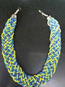 Handmade Beaded Statement Necklace