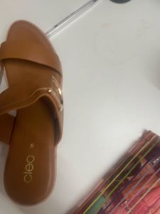 Stylish Brown Flat Sandals