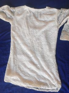 Elegant Lace Top with Bell Sleeves