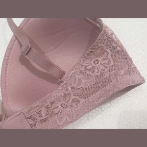 Mauve Lace Co-ord Lingerie Set