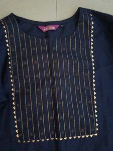 blue kurta