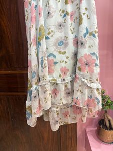 Off Shoulder Floral Dress!