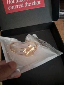 free size cute golden bracelet