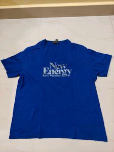 Royal Blue "New Energy" T-Shirt