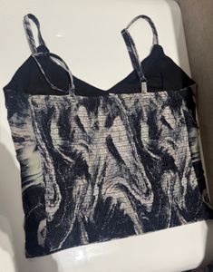 Abstract Print Camisole Top