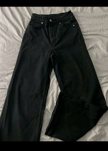 Black Wide Leg Jeans
