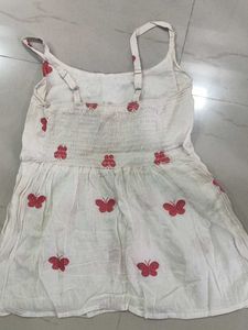 Cute Butterfly Print Dress