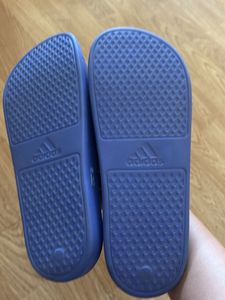 Adidas Unisex AQUO Blue Slides