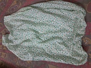 Balloon Top And Beautiful Green Kurta