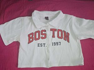 Boston Est. 1997 Cropped Polo #FreeUpSale #99