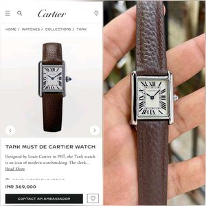 Cartier# For Her# Tank Must de Collection