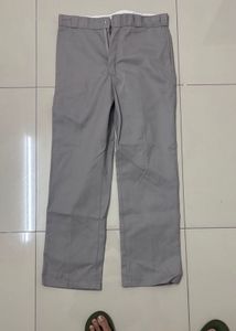 Dickies Men's Grey Vintage Workwear Pants