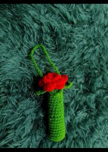 Crochet Lipstick holder