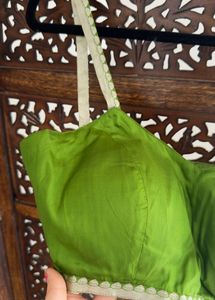 Pure Silk Brocade Detail Designer Festive Blouse