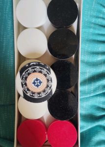 Vintage Games Balaji T-30 Long Box Carrom Coins