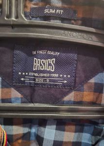 Basics checked shirt - Men's