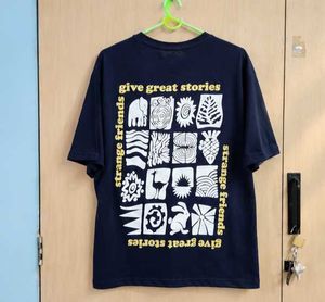 Navy Blue Graphic T-Shirt