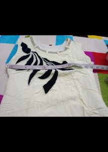Sleeveless Party Wear Long Top