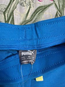 Puma Blue Logo Shorts