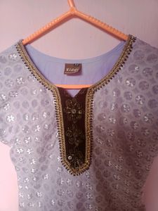 Embroidered Kurti Top
